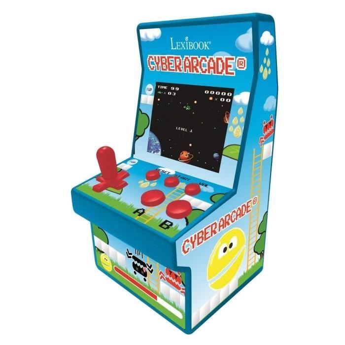 Consola LEXIBOOK Cyber Arcade (200 Juegos - Pantalla a color)