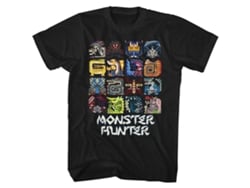 Camiseta ROCKINSTONE Monster Hunter Símbolos (Algodón - XXXL)