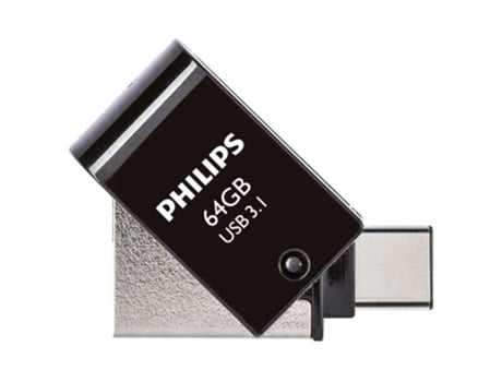 Philips 2 en 1 64Gb Otg Usb C+Usb 3.1