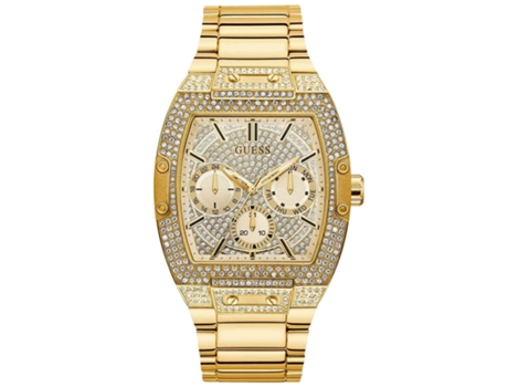 Reloj GUESS Hombre (Acero inoxidable - Dorado)