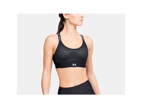 Sujetador Deportivo de Mujer UNDER ARMOUR Infinity Mid Negro para (Talla: XS)