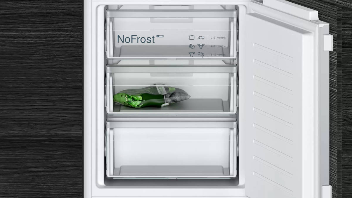 Frigorífico Combi Integrable SIEMENS KI86NHFE0 (No Frost - 177 cm - 260 L - Blanco)