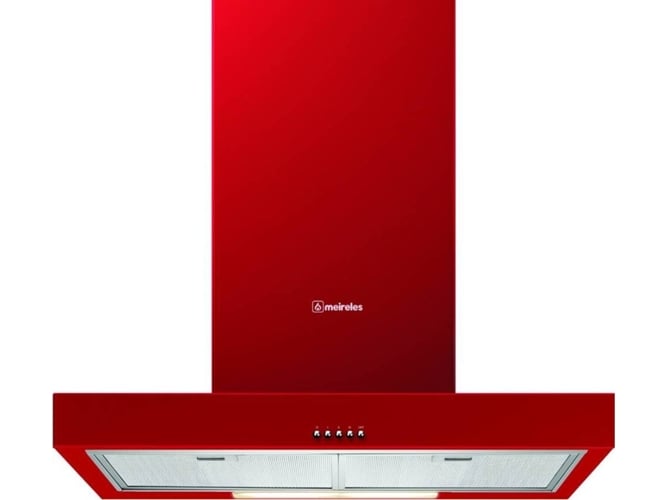 Campana MEIRELES MEP 291 R (580 m3/h - 89.8 cm - Rojo)