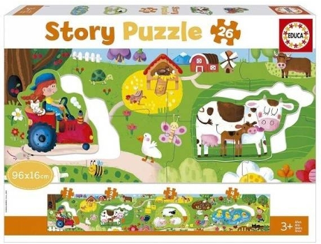 Puzzle Educa Borrasdidacta story granja edad 3 anos 26