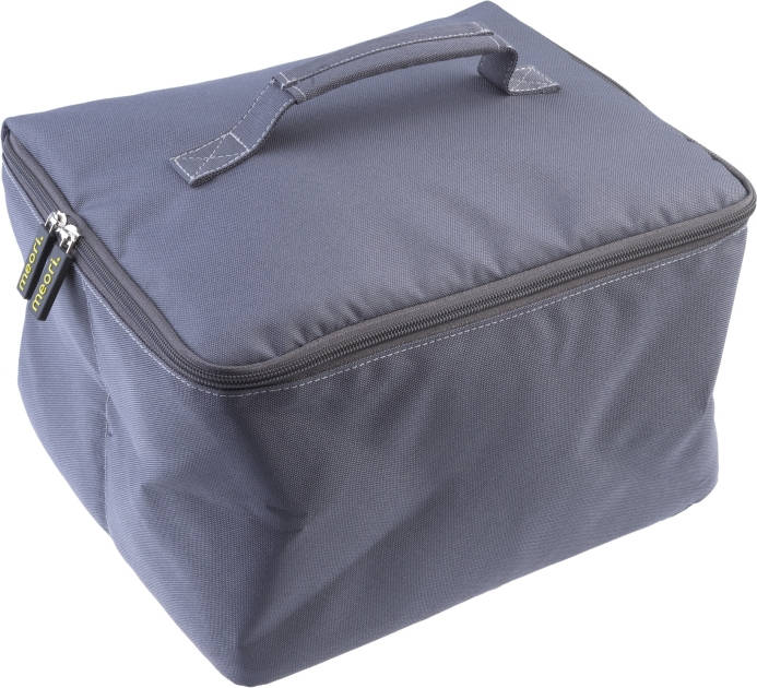 Meori Kühltasche Für alle faltboxen small medium large und outdoor reißverschluss stabil polyester isolierung einkauf picknick frischhalten caja plegable gris nevera a100045