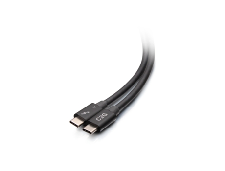 C2G 1.5ft (0.5m) ThunderboltÎäó 4 USB-Câ¬« Cable (40Gbps)