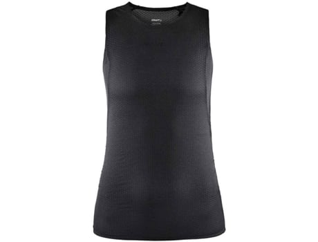 Camiseta de Mujer para Running CRAFT Dry Nanoweight Negro (M)