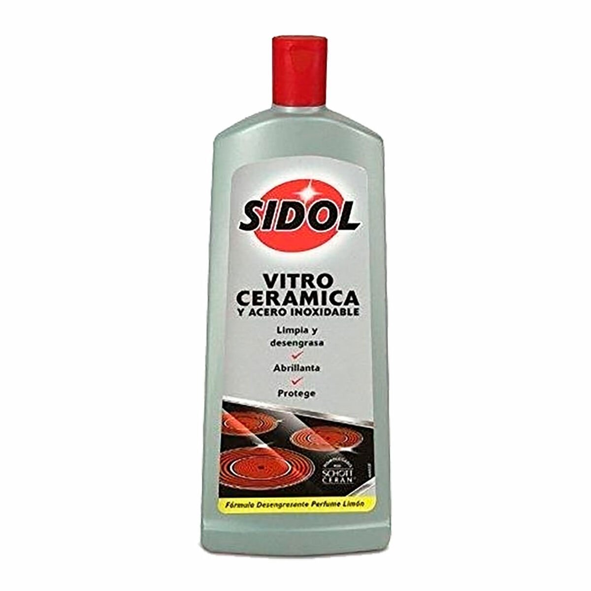 Sidol Sidol limpiador vitrocerámica crema Botella 200 ml