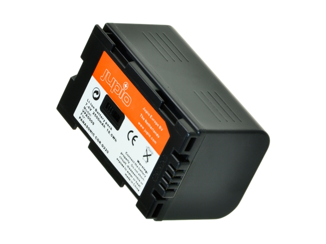 Batería JUPIO VPA0009 para Panasonic D220/D16S 2500 mAh