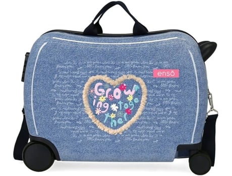 Maleta de Viaje Infantil ENSO Andador Together Growing Azul (50x38x20cm - 34 L)