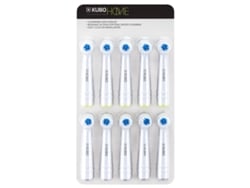 Recambio Cepilllo KUBO KBTH6495 (10 unidades - Compatible con ORAL B)