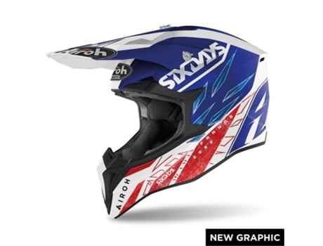 Casco de moto Airoh Wraap Six Days 2022 France