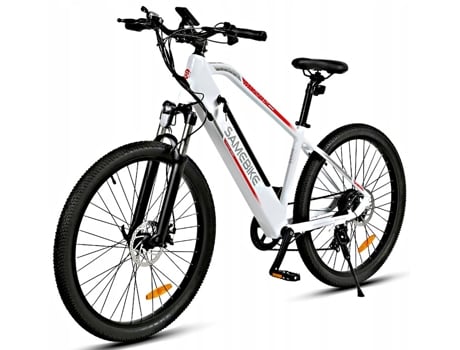 Bicicleta Eléctrica SAMEBIKE MY275 500W 48V 10,4AH Blanco