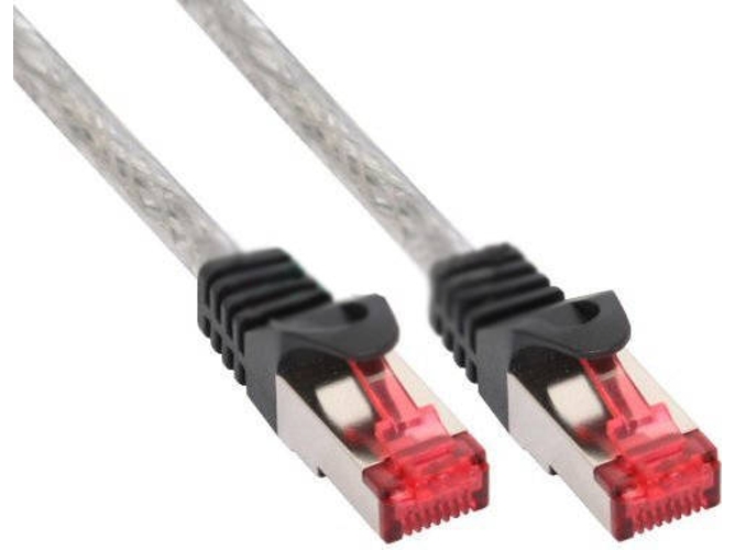 Cable de Red INLINE (RJ45 - 2 m - Transparente)