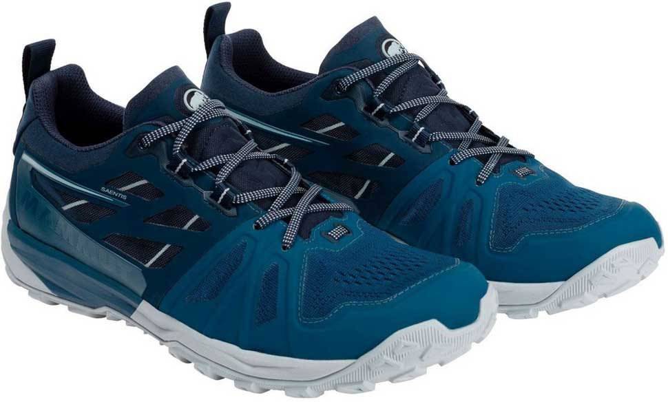 Para Hombre Mammut saentis low goretex azul montaña eu 40 2 3 gtx