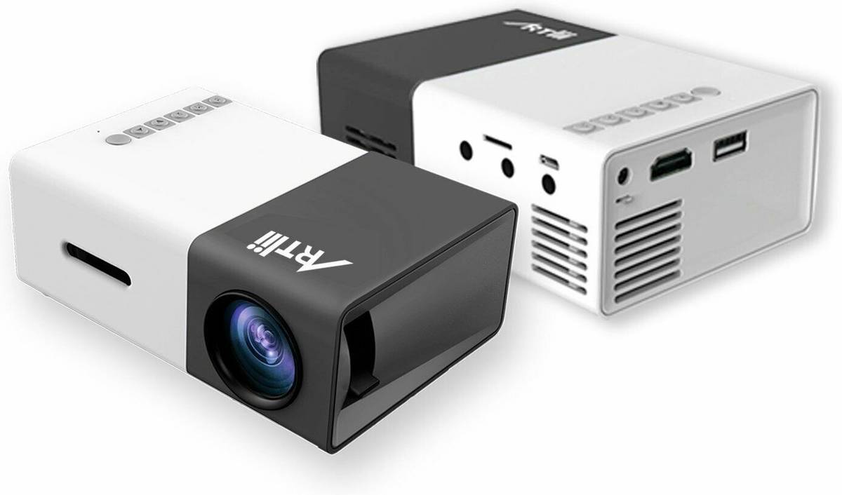 Mini Proyector ARTILII Pico 2019 (600 Lumens - QVGA - Portátil)