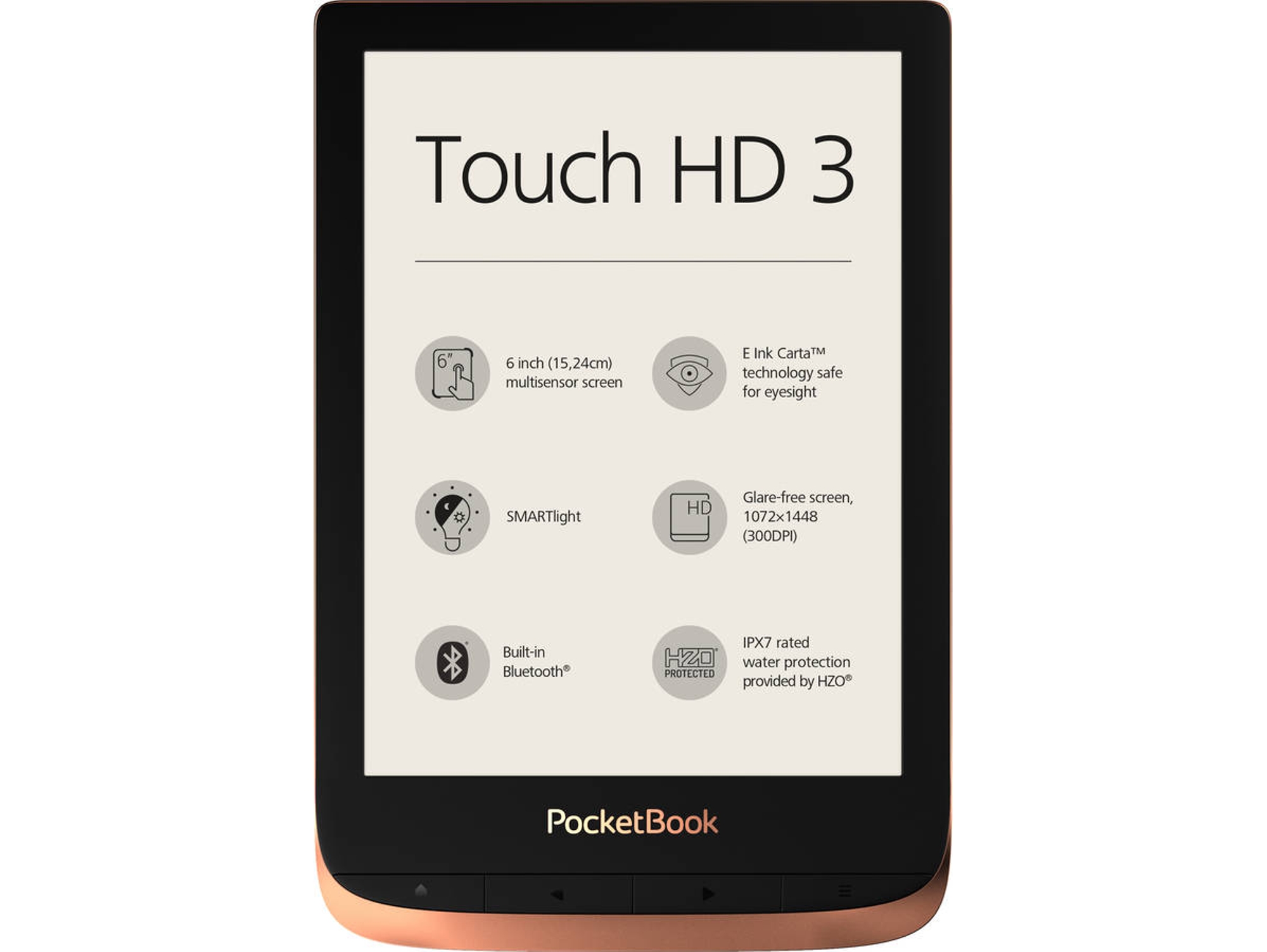 Ebook Reader POCKETBOOK Touch HD 3 Worten.es