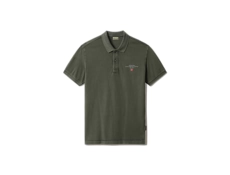 Polo de Hombre NAPAPIJRI Elbas Verde (S)