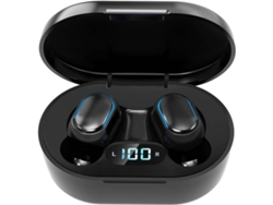 Auriculares Bluetooth True Wireless GETEK AW21 (In Ear - Micrófono - Negro)