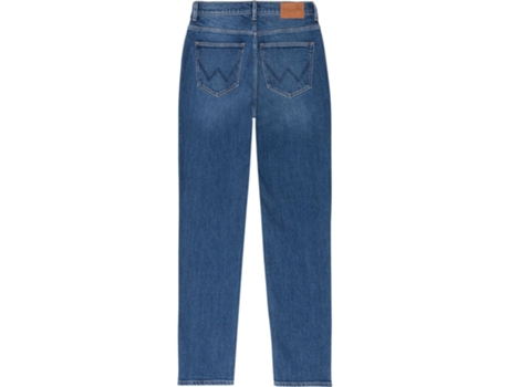 Calça WRANGLER Jeans Straight Azul 32 / 34 Mulher