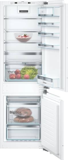 Frigorífico Combi Integrable BOSCH KIN86AFF0 (No Frost - 177 cm - 255 L - Blanco)