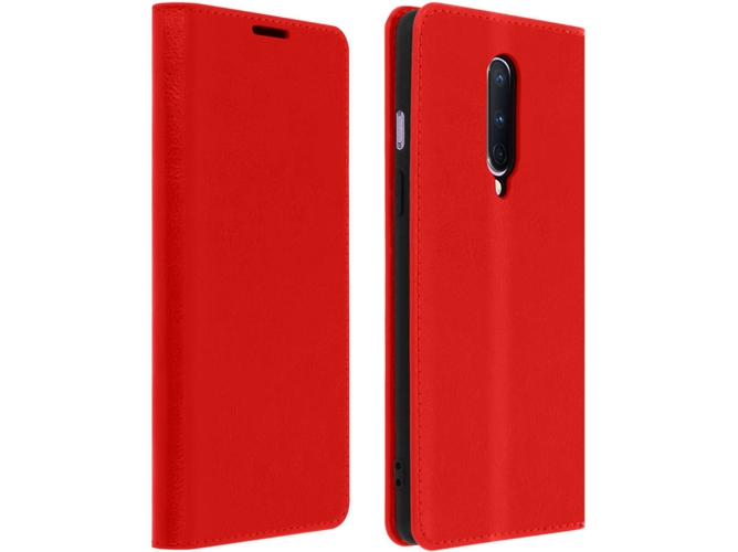 Funda OnePlus 8 AVIZAR Piel Rojo