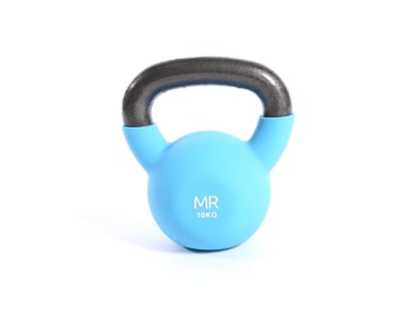 Kettlebell REBECCA MOBILI hierro fundido neopreno azul 10 kg