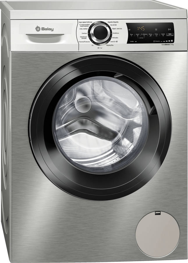 Lavadora BALAY 3TS992XT (9 kg - 1200 rpm - Inox)