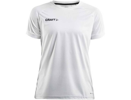 Camiseta de Mujer para Fútbol CRAFT Control Fade Blanco (M)