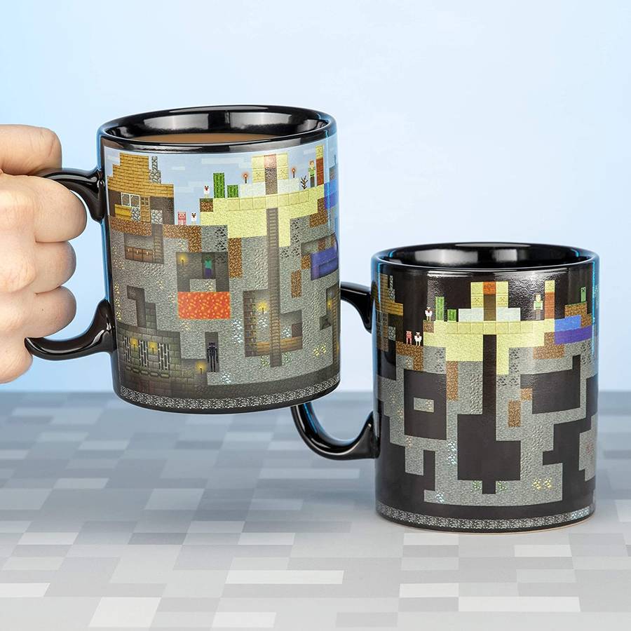 Taza termosensible MINECRAFT XL