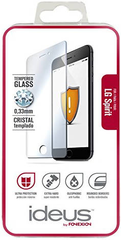 Ideus Ppcrspirit Protector de pantalla 4.7 vidrio templado para lg spirit transparente