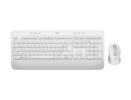 Teclado LOGITECH Signature Mk650 Combo For Business (Inalámbrico - Francés - Branco) + Ratón