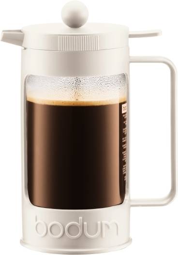 Bodum Cafetera Émbolo blanco crema 8 tazas 11376913 1.0l