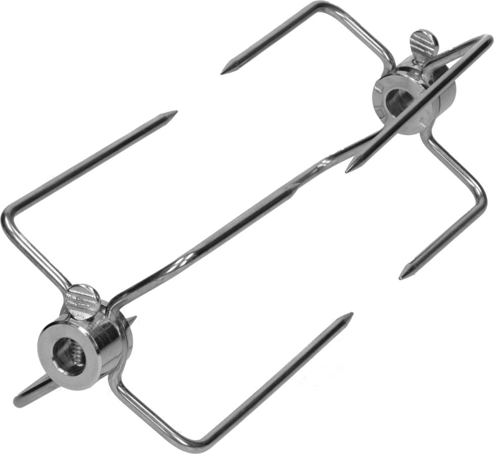 Set Pincho + 2 Agujas de Carne + Motor ECD GERMANY 120cm (Acero Inoxidable)