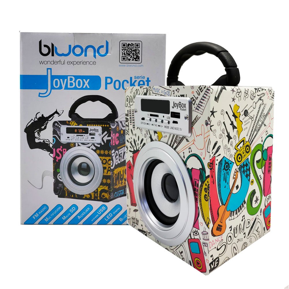 Altavoz BIWOND WONDERFUL EXPERIENCE Biwond Joybox Pocket