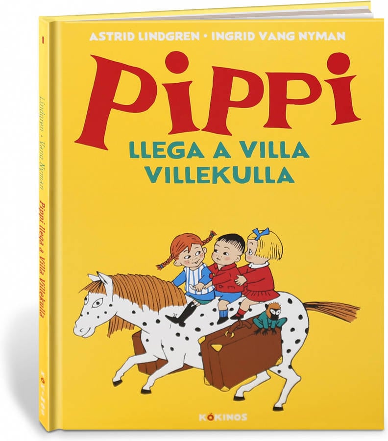 Libro Pippi Llega A Villa Villekulla de Astrid Lindgren (Español)