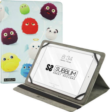 Funda Tablet SUBBLIM Trendy Furry (Universal - 10.1'' - Multicolor)