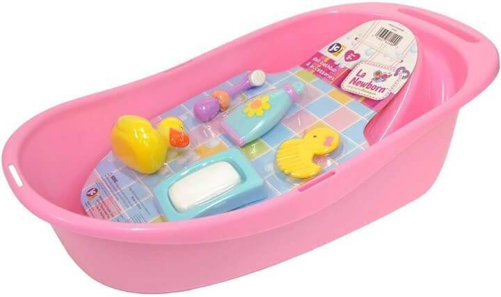 Jc Toys Accesorios para muñecos bebé color pink 81400 disfrazzes bañera berenguer boutique 5