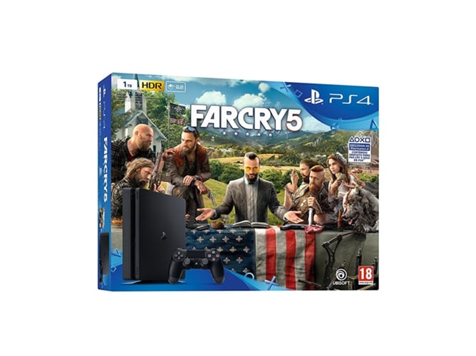 Consola PS4 Slim + Far Cry 5 (1 TB)