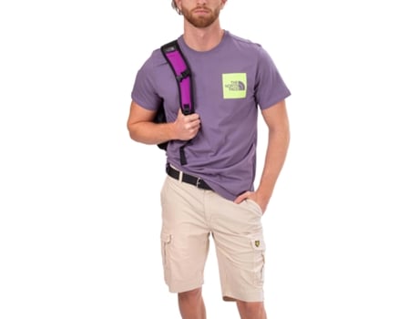 Camiseta de Hombre THE NORTH FACE Morado (L)