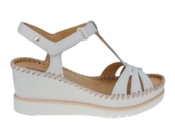 Sandalias de Mujer PIKOLINOS Aguadulce Taglia Uk Piel Beige (37)