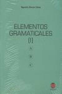 Elementos Gramaticales 3 tomos indivisibles libro de agustin garcia calvo español