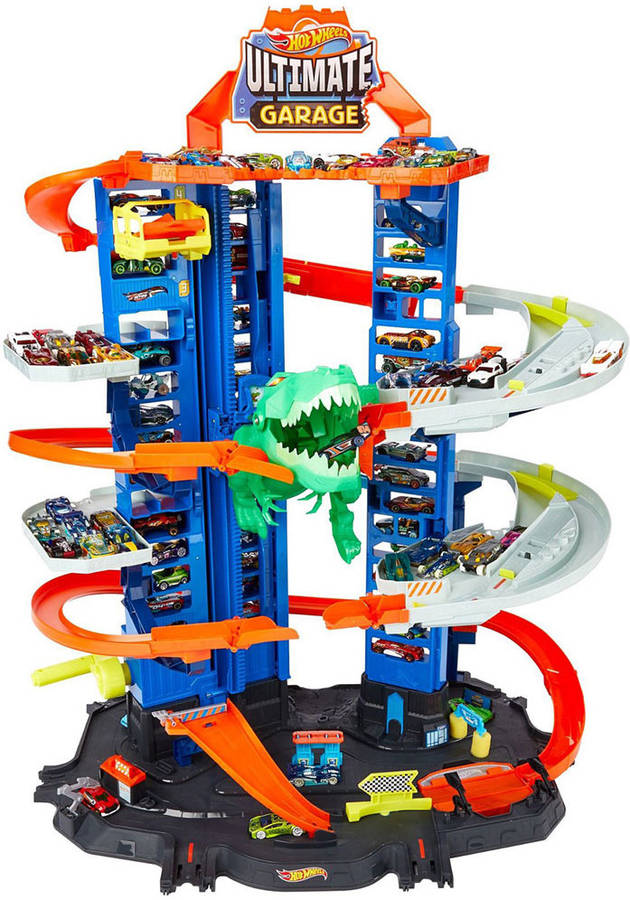 Coche HOT WHEELS City Mega Garaje (Edade Mínima: 5 Años - 76 x 16,5 x 61 cm - Artículo Surtido)