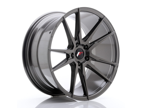 Llanta Japan Racing Jr21 20X10 Et 40 5X112 Cb 66,6 Gris Pulido