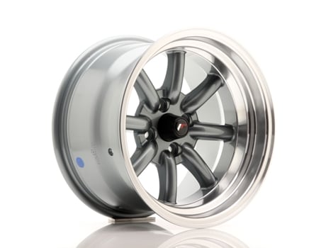 Llanta Japan Racing Jr19 15''X9 Et -13 4X100 Cb 73,1 Gun Metal