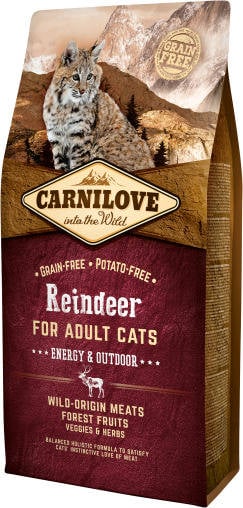 Pienso para Gatos CARNILOVE (2 Kg - Seco - Sabor: Reno)