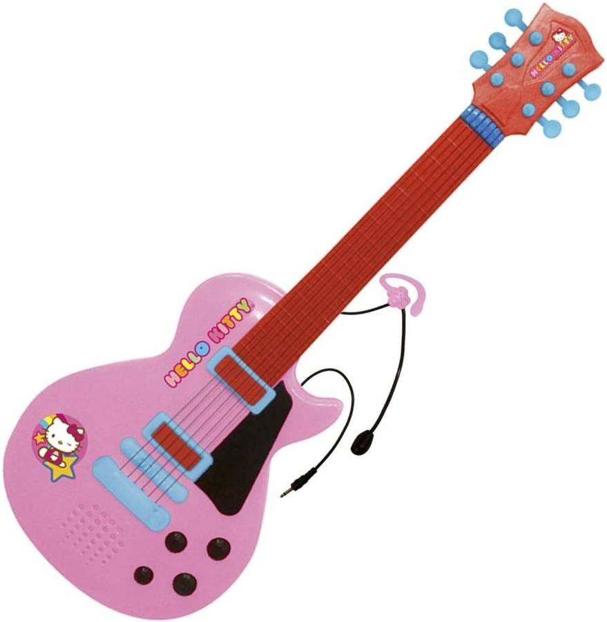 Reig Reig1505 Guitarra con micro hello kitty