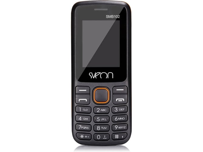 Teléfono móvil SVEON SMB102 Senior (1.77'' - 2G - negro)