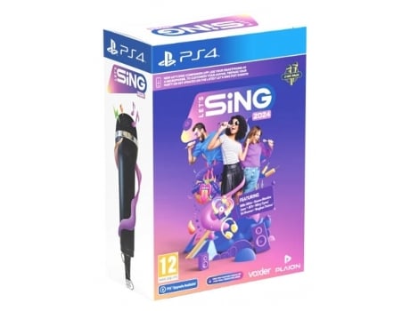 Juego PS4 Let'S Sing 2024 + 1 Micro