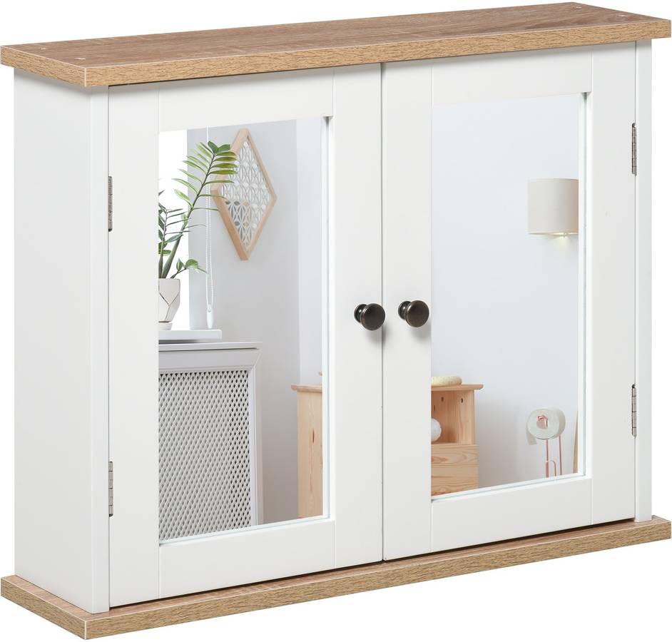 Mueble de Baño KLEANKIN Blanco (MDF - 56x14x46 cm)